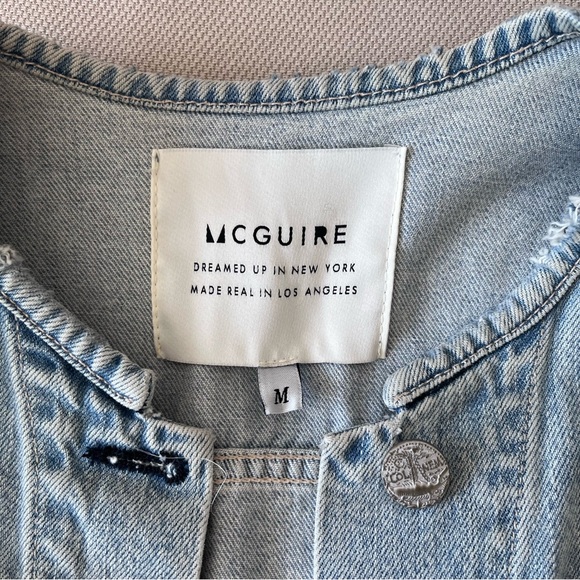 McGuire denim jacket, beautiful, flattering design - Picture 3 of 8